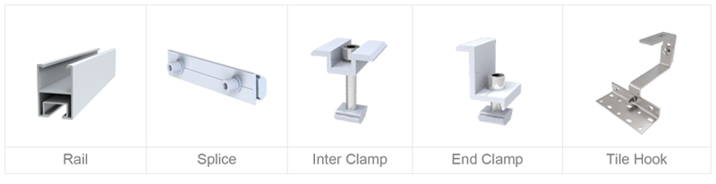 Solar Panel rails and brackets Solar Panel rails and brackets