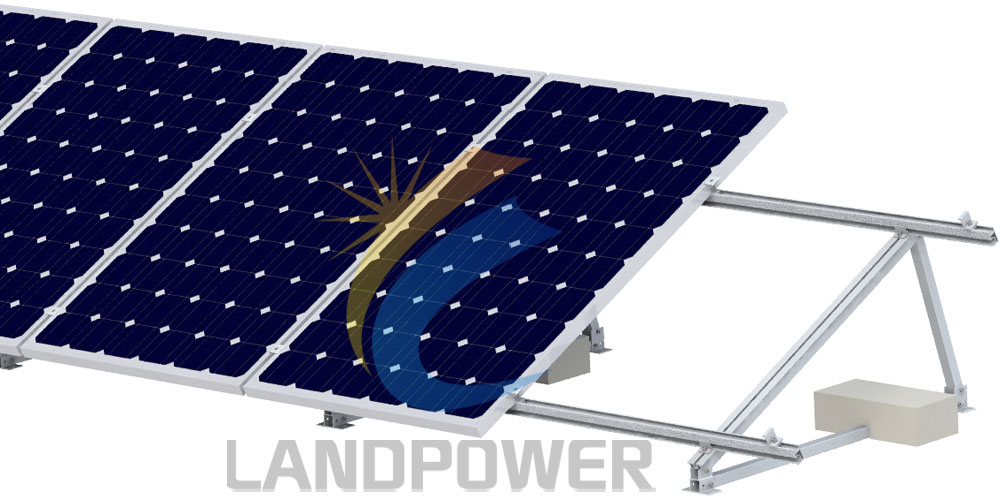 Adjustable Triangle Flat Roof Solar Mounting