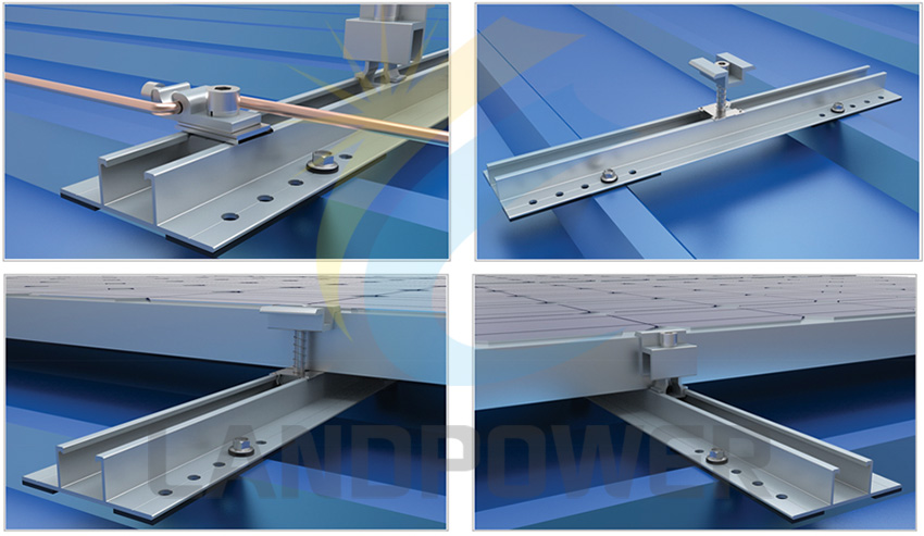 mini rail for trapezodal roof mini rail for trapezodal roof